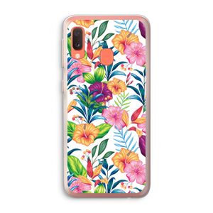 Tropisch 2: Samsung Galaxy A20e Transparant Hoesje