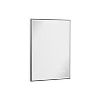 Crosswater MPRO spiegel met verlichting - 70x50cm - LED - verticaal/horizontaal - geborsteld slate (gunmetal) MP5070T Crosswater MPRO spiegel met verlichting - 70x50cm - LED - verticaal/horizontaal - geborsteld slate (gunmetal) MP5070T