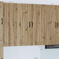 Keukenkast Artisan Eiken 80 x 31 x 100 cm Bewerkt hout