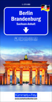 Wegenkaart - landkaart 4 Berlin - Brandenburg | Kümmerly & Frey