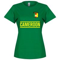 Kameroen Team Dames T-Shirt - thumbnail