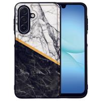 Marble White Black Samsung Galaxy A17 | TPU Hoesje