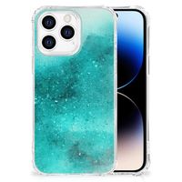 Back Cover iPhone 14 Pro Painting Blue