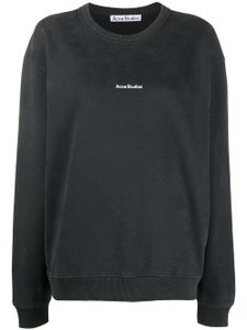 Acne Studios sweat à logo imprimé - Noir