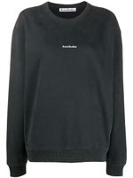 Acne Studios sweat à logo imprimé - Noir