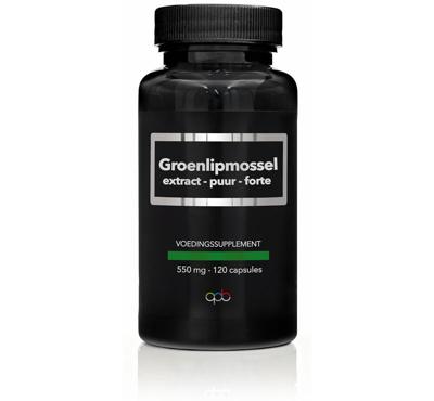 Apb Holland Groenlipmossel 550mg puur Apb Holland Groenlipmossel 550mg puur