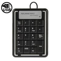 Niet-synchrone Notebook Computer numerieke toetsenbord USB met 19 sleutels