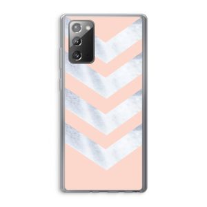 Marmeren pijlen: Samsung Galaxy Note 20 / Note 20 5G Transparant Hoesje