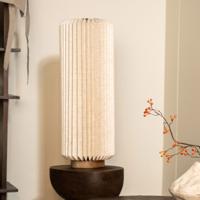By-Boo Tafellamp/Vloerlamp 'Zuki' Linnen, 72cm hoog