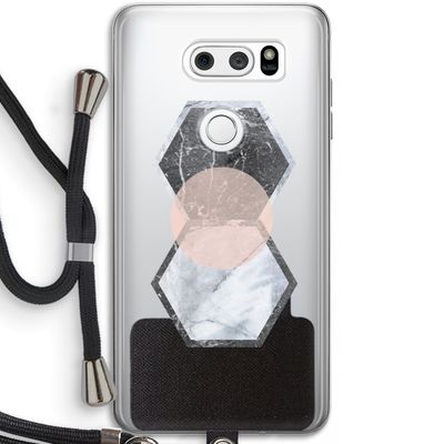 Creatieve toets: LG V30 Transparant Hoesje met koord