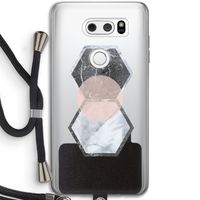 Creatieve toets: LG V30 Transparant Hoesje met koord