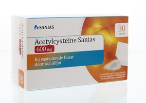 Acetylcysteine 600mg sachets 3 gram