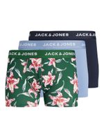 Jack & Jones Jack & Jones Boxershorts Heren Microfiber JACFLORAL Trunks 3-Pack - thumbnail
