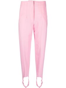 Giuseppe Di Morabito legging en laine mélangée à taille haute - Rose