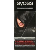 Syoss Color baseline 1-1 black haarverf