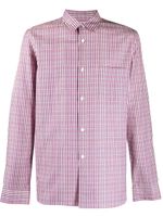 Comme Des Garçons Pre-Owned chemise à carreaux - Violet - thumbnail