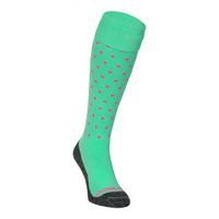 Brabo Socks Dots - Lime/Pink - thumbnail