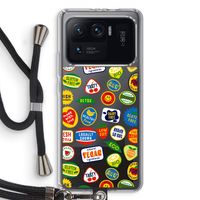 Fruitsticker: Xiaomi Mi 11 Ultra Transparant Hoesje met koord