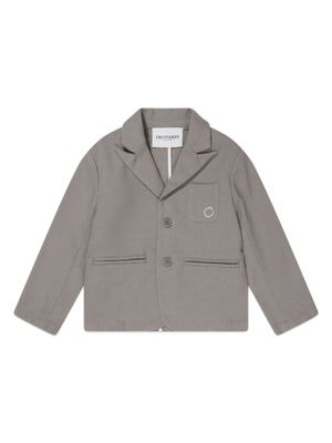 TRUSSARDI JUNIOR blazer Gramlin à simple boutonnage - Gris