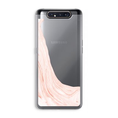 Peach bath: Samsung Galaxy A80 Transparant Hoesje