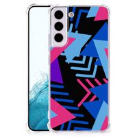 Samsung Galaxy S22 Shockproof Case Funky Triangle - thumbnail