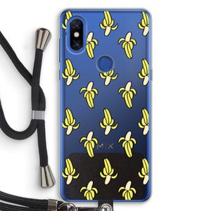 Bananas: Xiaomi Mi Mix 3 Transparant Hoesje met koord