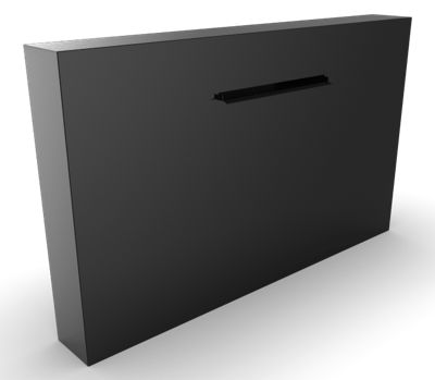 Cascadi Aluminium Watervalelement (naast vijver) Lengte: 1500 Breedte: 250 Hoogte: 1200 - Geroba