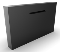 Cascadi Aluminium Watervalelement (naast vijver) Lengte: 1500 Breedte: 250 Hoogte: 1200 - Geroba
