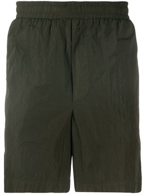 Moncler short de bain à logo brodé - Vert