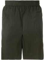 Moncler short de bain à logo brodé - Vert