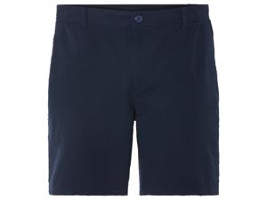 LIVERGY Heren seersucker-shorts (XL (56/58), Marineblauw)