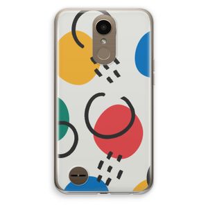 Illustratieve pop 3: LG K10 (2017) Transparant Hoesje
