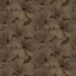 Dutch Wallcoverings Behang Annuell Hibiscus Koper 11006