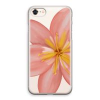 Pink Ellila Flower: iPhone 8 Transparant Hoesje
