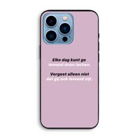 gij zijt ook iemand: iPhone 13 Pro Biologisch afbreekbaar hoesje