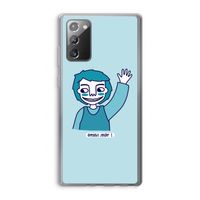 Zwaai: Samsung Galaxy Note 20 / Note 20 5G Transparant Hoesje