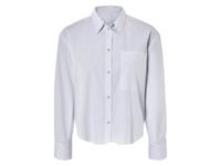 esmara Dames blouse (stijf blauw/wit, 44)
