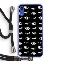 Eye pattern #3: Honor Play 8A Transparant Hoesje met koord