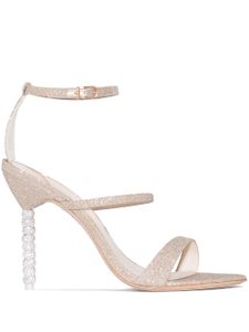 Sophia Webster sandales Rosalie 100 mm en cuir - Tons neutres