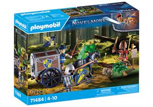 PLAYMOBIL Novelmore - Overval op transportwagen constructiespeelgoed 71484