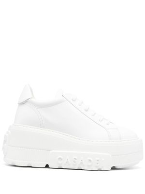 Casadei baskets Nexus en cuir à lacets - Blanc