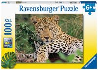 Ravensburger puzzel 100 stukjes luipaard