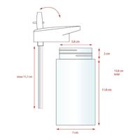 Vadobag Drinkfles spider-man let's eat, 450ml