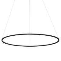 Nemo Ellisse Major Up Hanglamp - Zwart