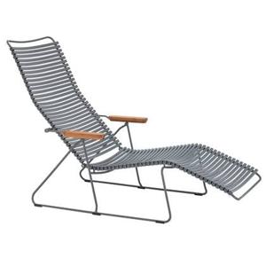 Houe Click Sunlounger ligstoel Dark Grey