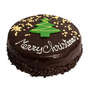 Chocolade Kersttaart