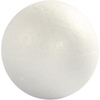 Creativ Company Ballen, d 8 cm, wit, 5 stuk/ 1 doos