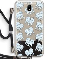 Octopussen: Samsung Galaxy J7 (2017) Transparant Hoesje met koord