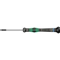 Wera 2054 Elektronica en fijnmechanica Inbusschroevendraaier Sleutelbreedte (metrisch): 2.4 mm Sleutelbreedte (inch): 3/32 inch Koplengte: 60 mm Afmeting,