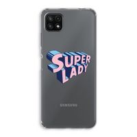 Superlady: Samsung Galaxy A22 5G Transparant Hoesje Superlady: Samsung Galaxy A22 5G Transparant Hoesje